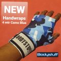 Bodystuff Handwraps Cammo Bleu 4mtr